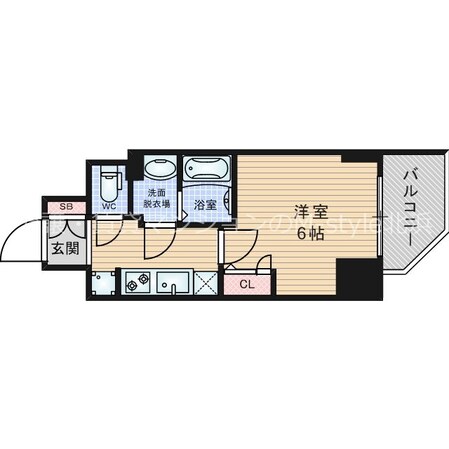 W-STYLE難波の物件間取画像